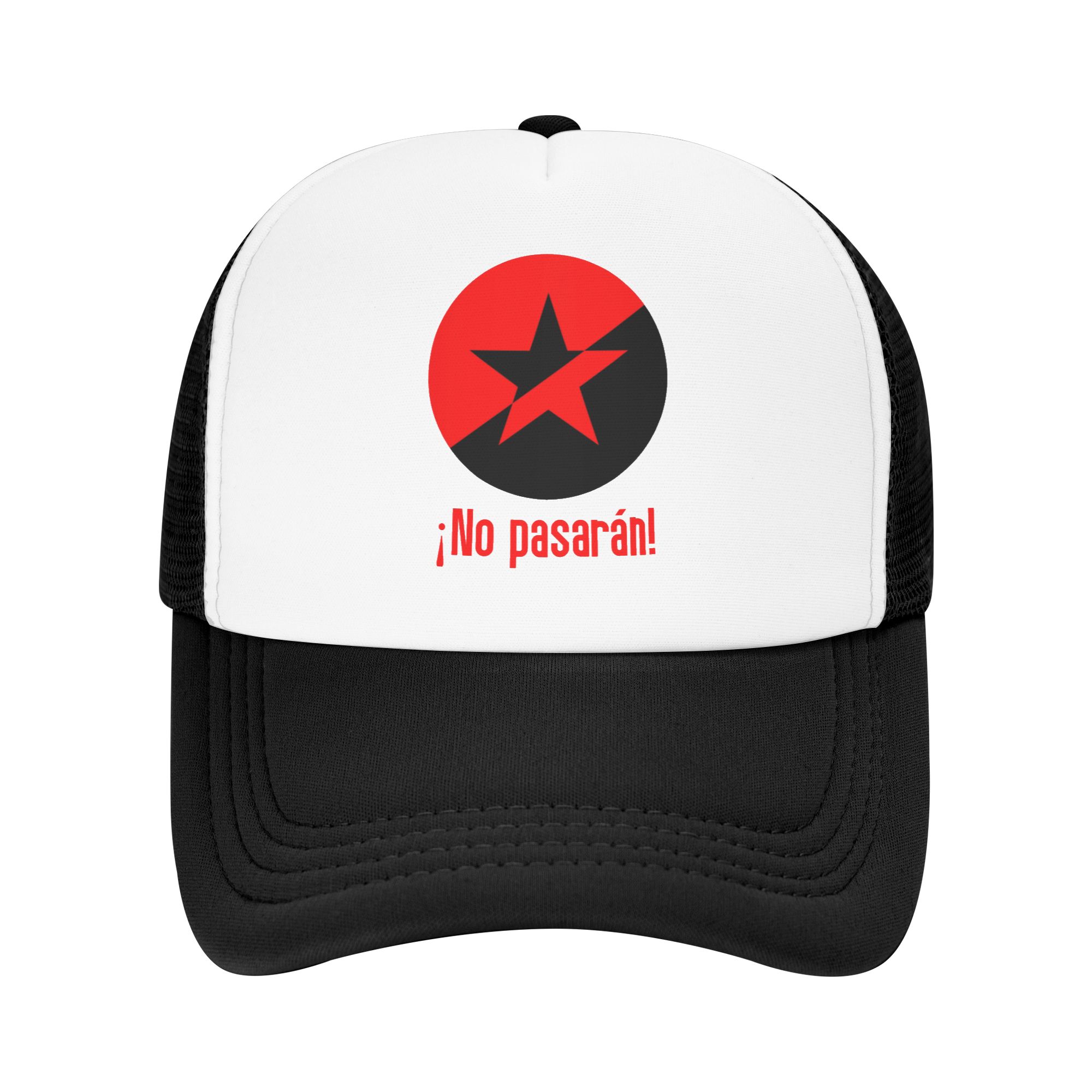 Golf Cap Dad - Бейсболки Antifa No Pasaran, сетчатые, унисекс,