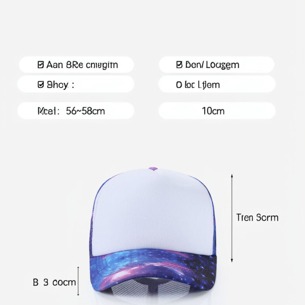 Регулируемая бейсболка из сетч – обзор и цена Trucker Cap Mesh