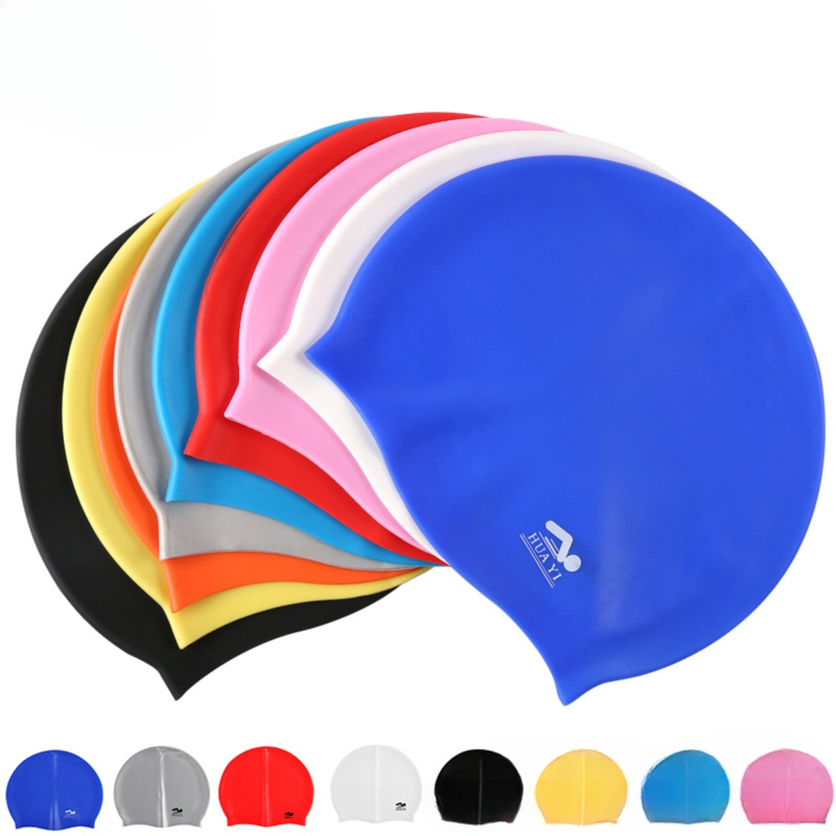 Силиконовая эластичная шапочка – обзор и цена Swim Hat Silicone