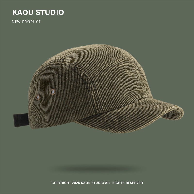 Японская однотонная вельветова – обзор и цена Corduroy Cap 5 Panel