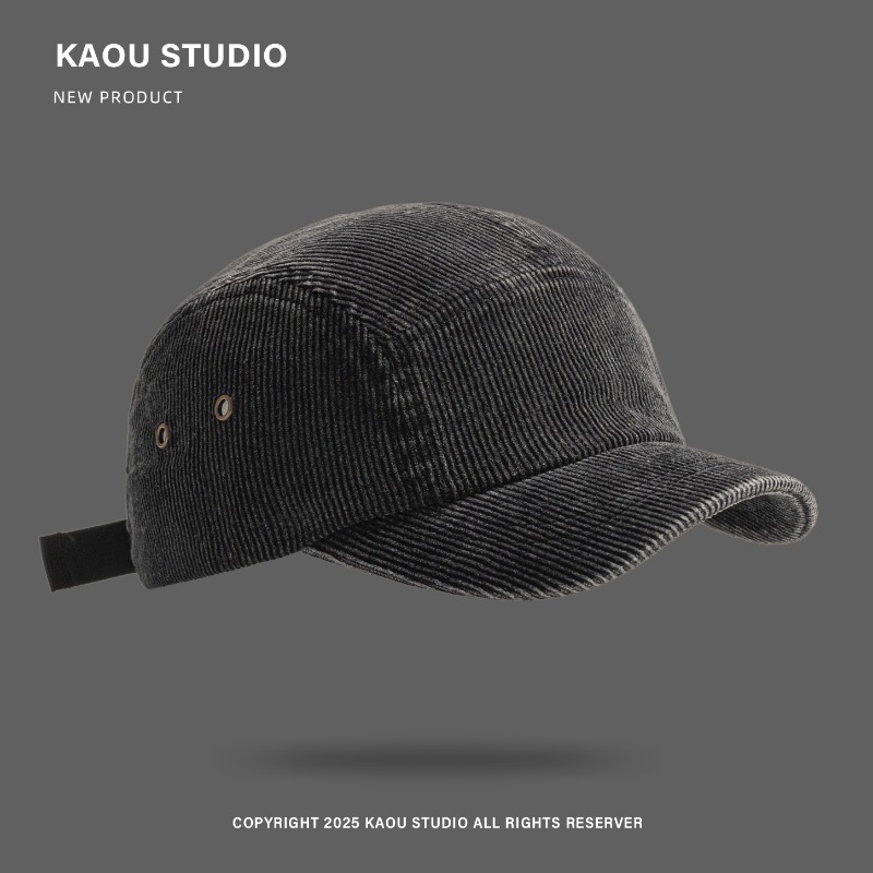 Японская однотонная вельветова – обзор и цена Corduroy Cap 5 Panel